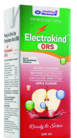 ELECTROKIND-ORS APPLE LIQUID 200ML