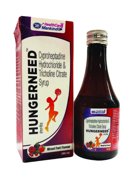 HUNGERNEED MIX FRUIT SYRUP 200ML