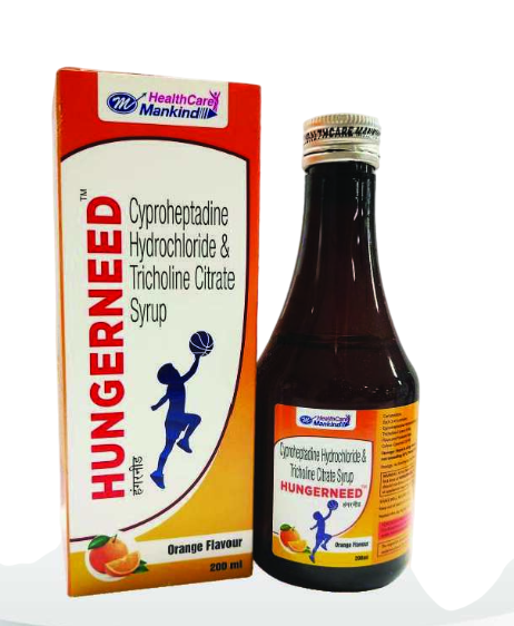 HUNGERNEED ORANGE SYRUP 200ML