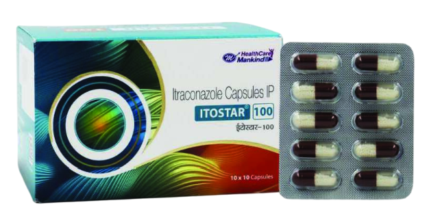 ITOSTAR 100MG CAPSULE