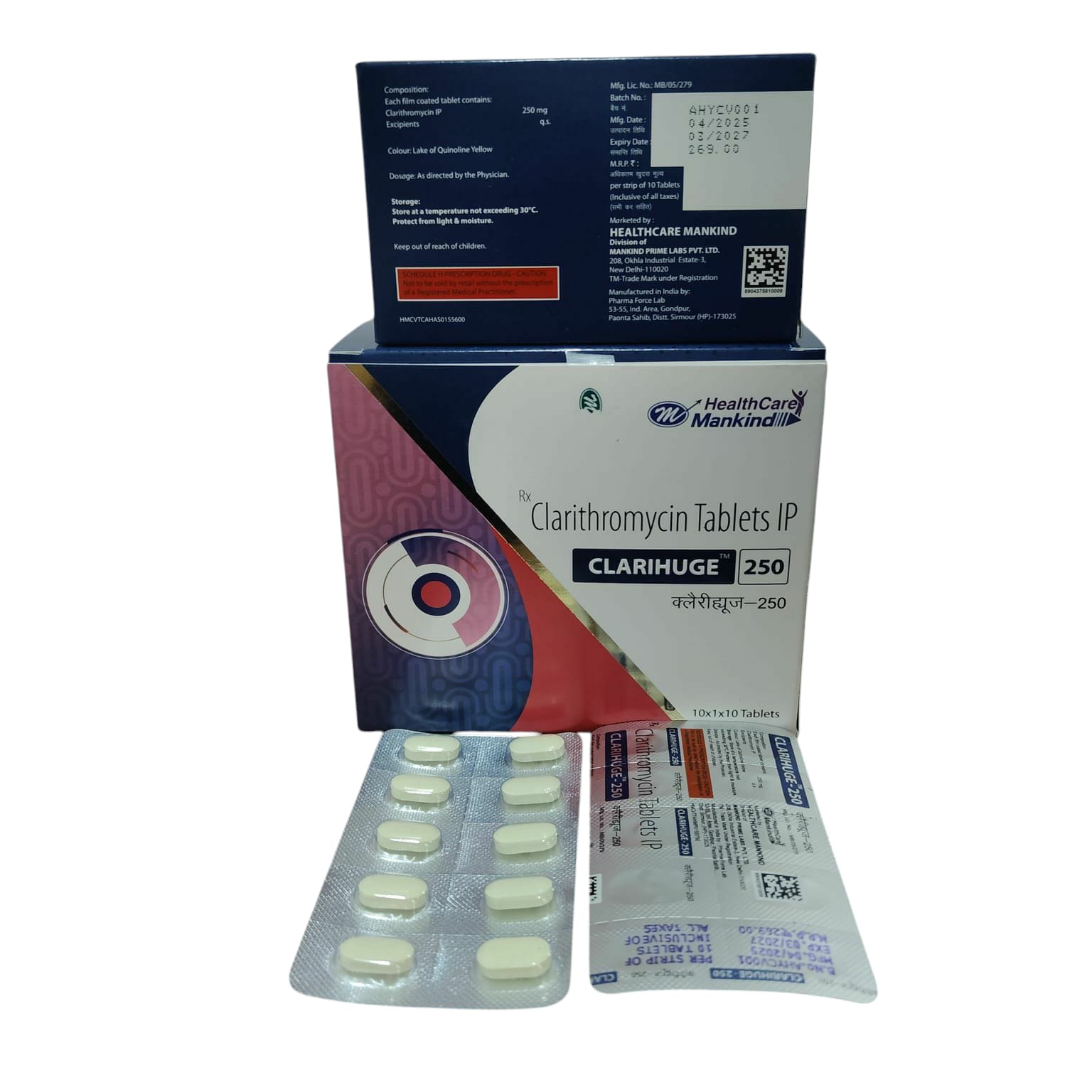 CLARIHUGE TABLET 250MG
