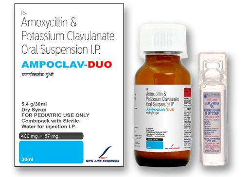 AMPOCLAV DUO DRY SYRUP