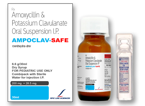 AMPOCLAV SAFE DRY SYRUP