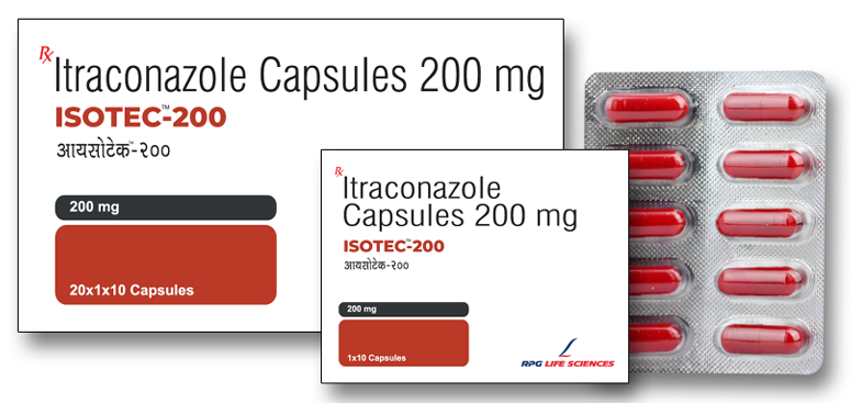 ISOTEC  200MG CAPSULE
