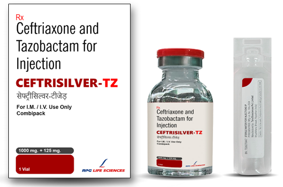 CEFTRISILVER-TZ INJECTION