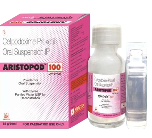 ARISTOPOD 100 MG DRY SYRUP