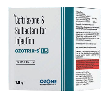 OZOTRIX-S 1.5 GRM INJECTION