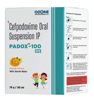 PADOX 100MG DRY SYRUP