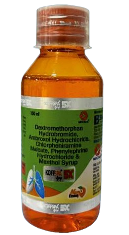 KOFFSPA 5X 100ML SYRUP