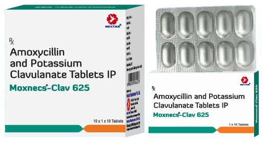 MOXINECS CLAV 625MG TABLET